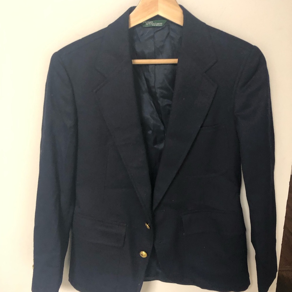 Polo by Ralph Lauren boys Navy Blazer Sz 14